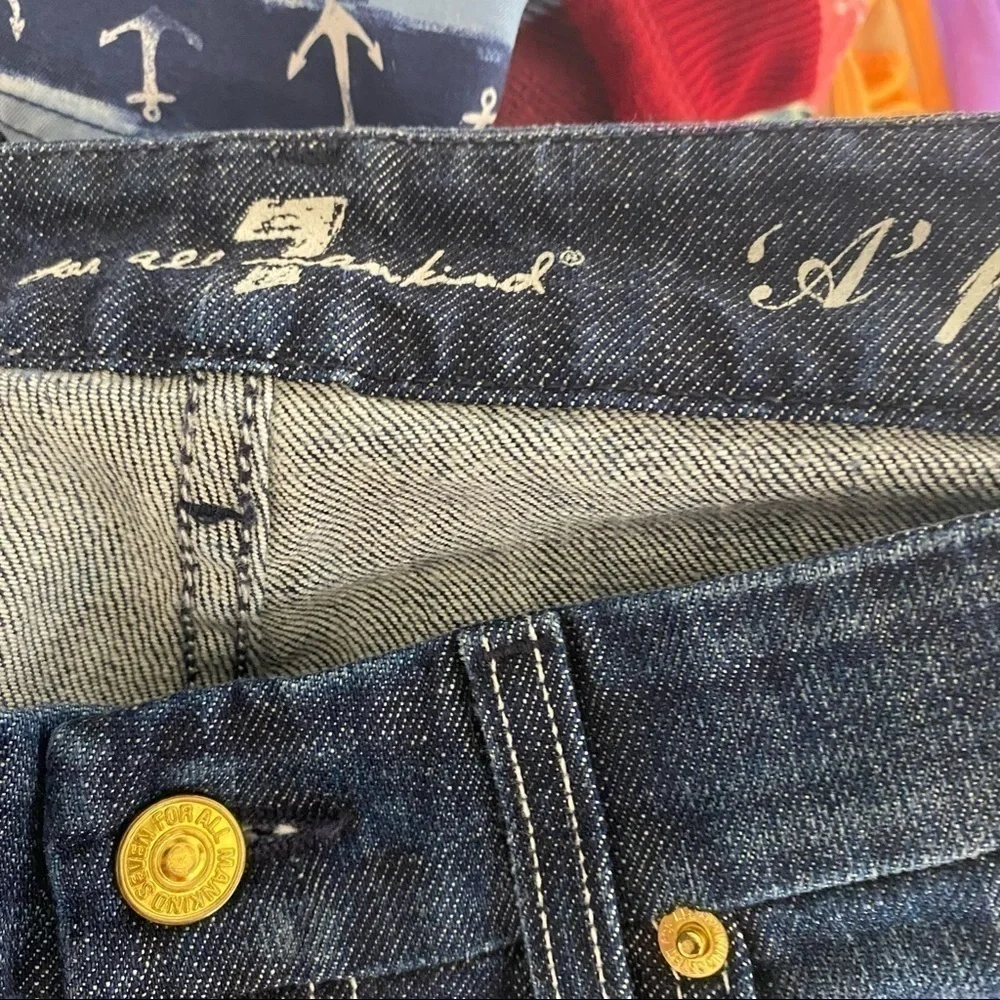 7 For All Mankind A Pocket Jeans Sz 27 Blue Women’s Flare